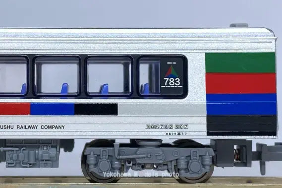 783系 特急にちりん CM33編成 ハイパーサルーン色 スカート拡大が入線