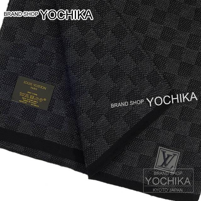 LOUIS VUITTON ルイ・ヴィトン マフラー エシャルプ・プティ ダミエ