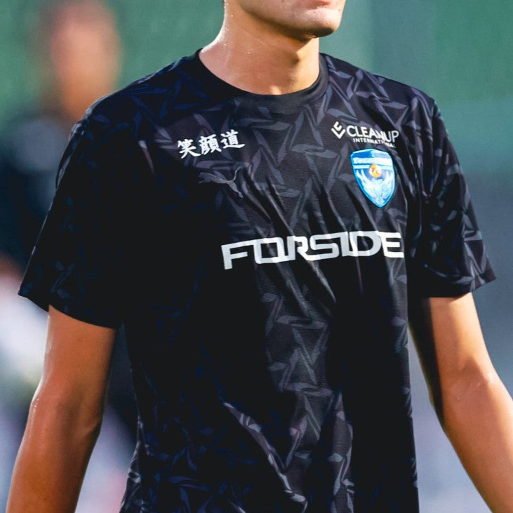 横浜FC プラクティスシャツ スポンサー入り 21/22 トレーニングウェア