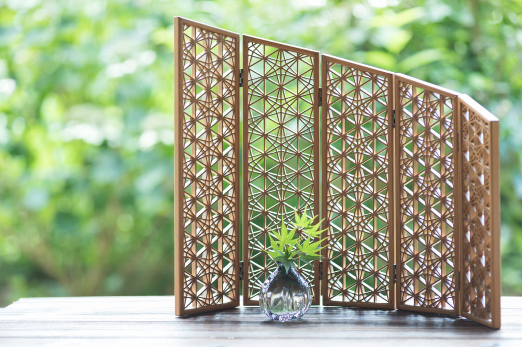 吉田建具製作所の組子のインテリア「ひめかざり」について | 吉田建具