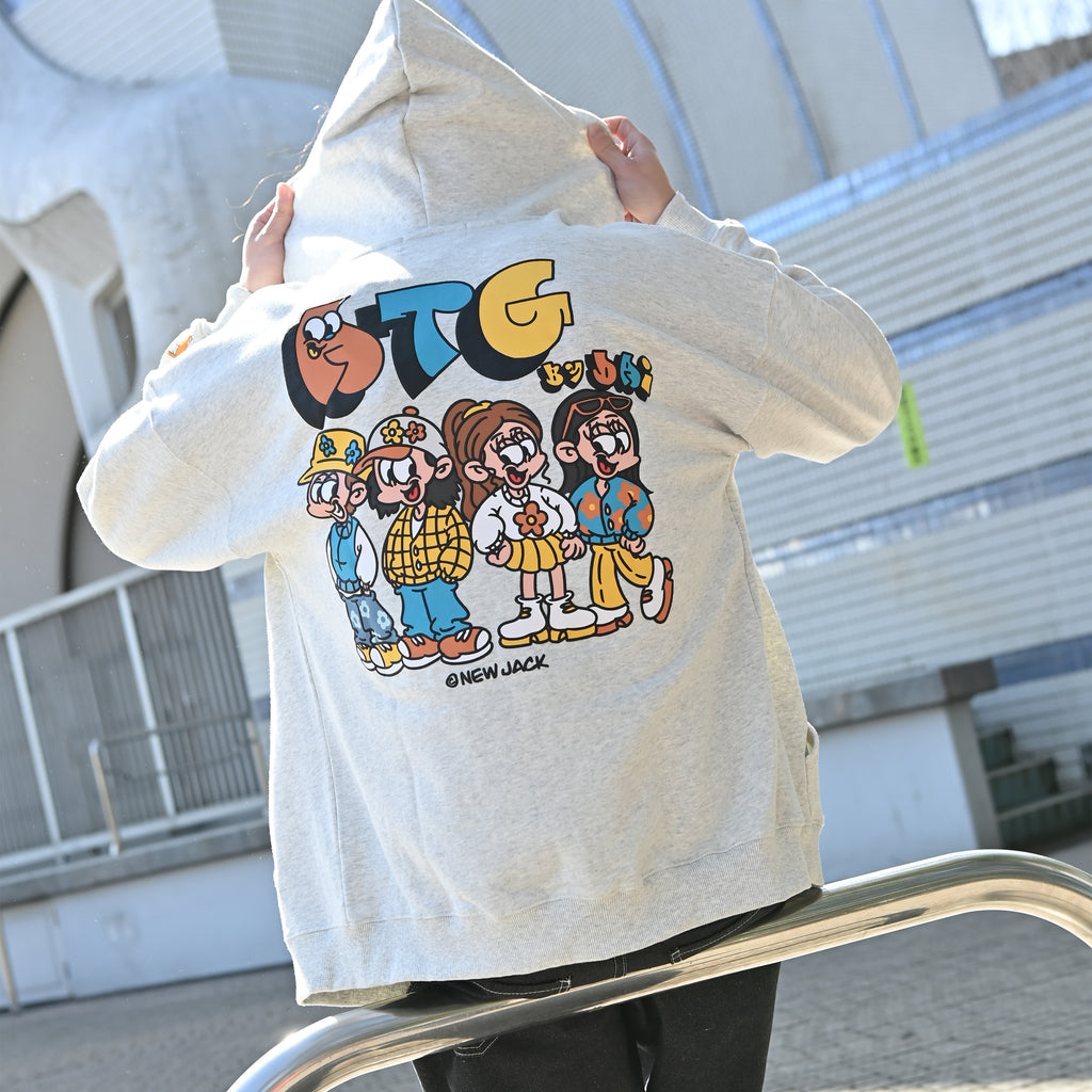 NEW JACK Boys&GirlsロゴフルZIP パーカ （NJ241-2597-1）