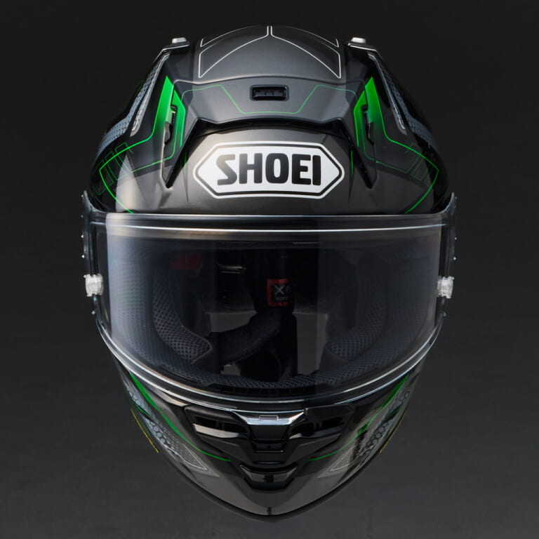 SHOEIの人気モデルにコラボカラー！『カワサキ X-Fifteen エスカレート