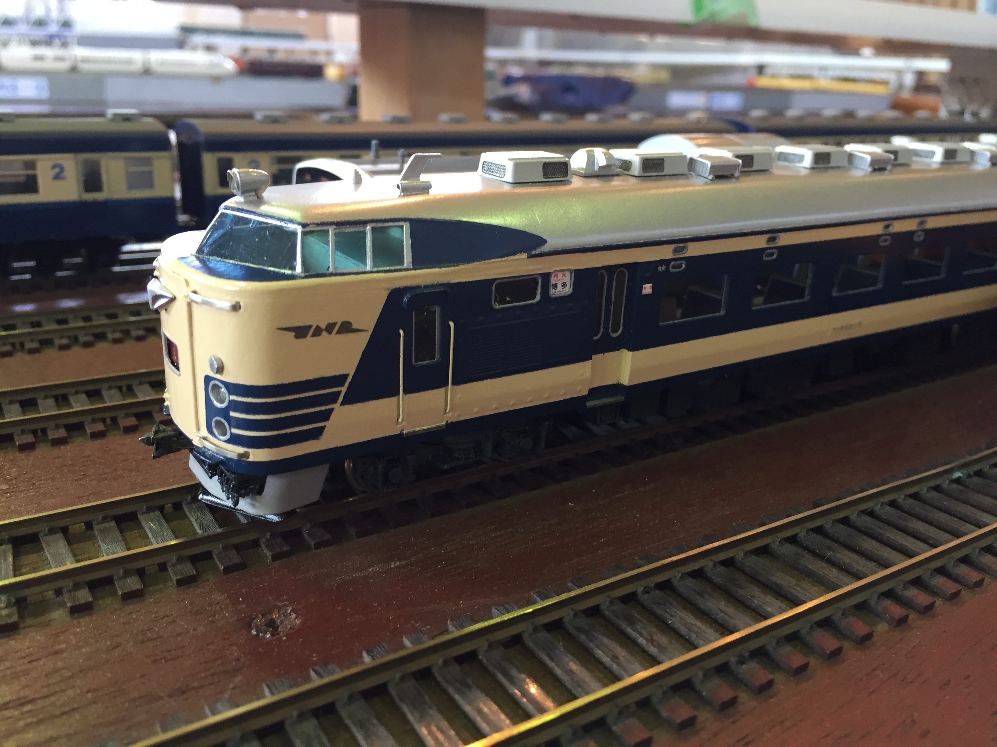 581系「月光」（金子会員） | 横須賀鉄道模型同好会