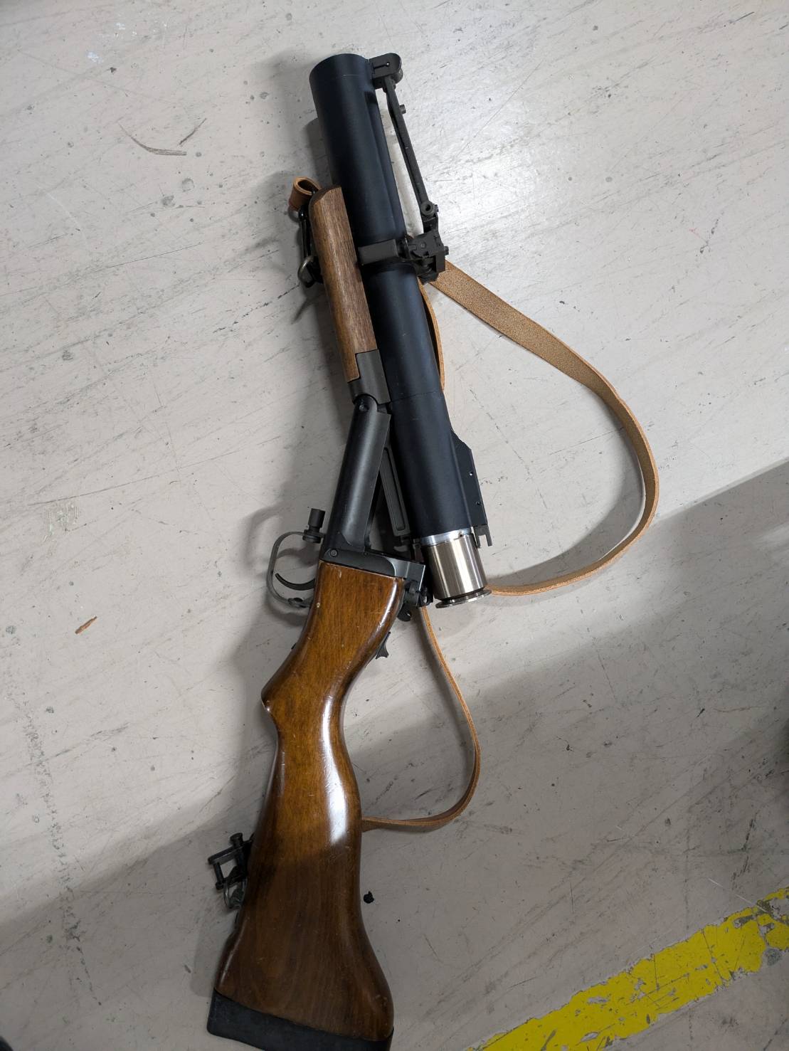 CAW M79 グレネードランチャー 木製ストック ウッドストック スリング付き