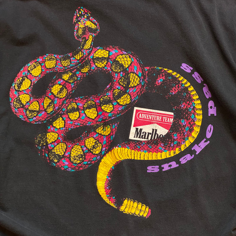 古着 90s USA製 Marlboro 「Snake Mallboro マルボロ 蛇 スネークパス