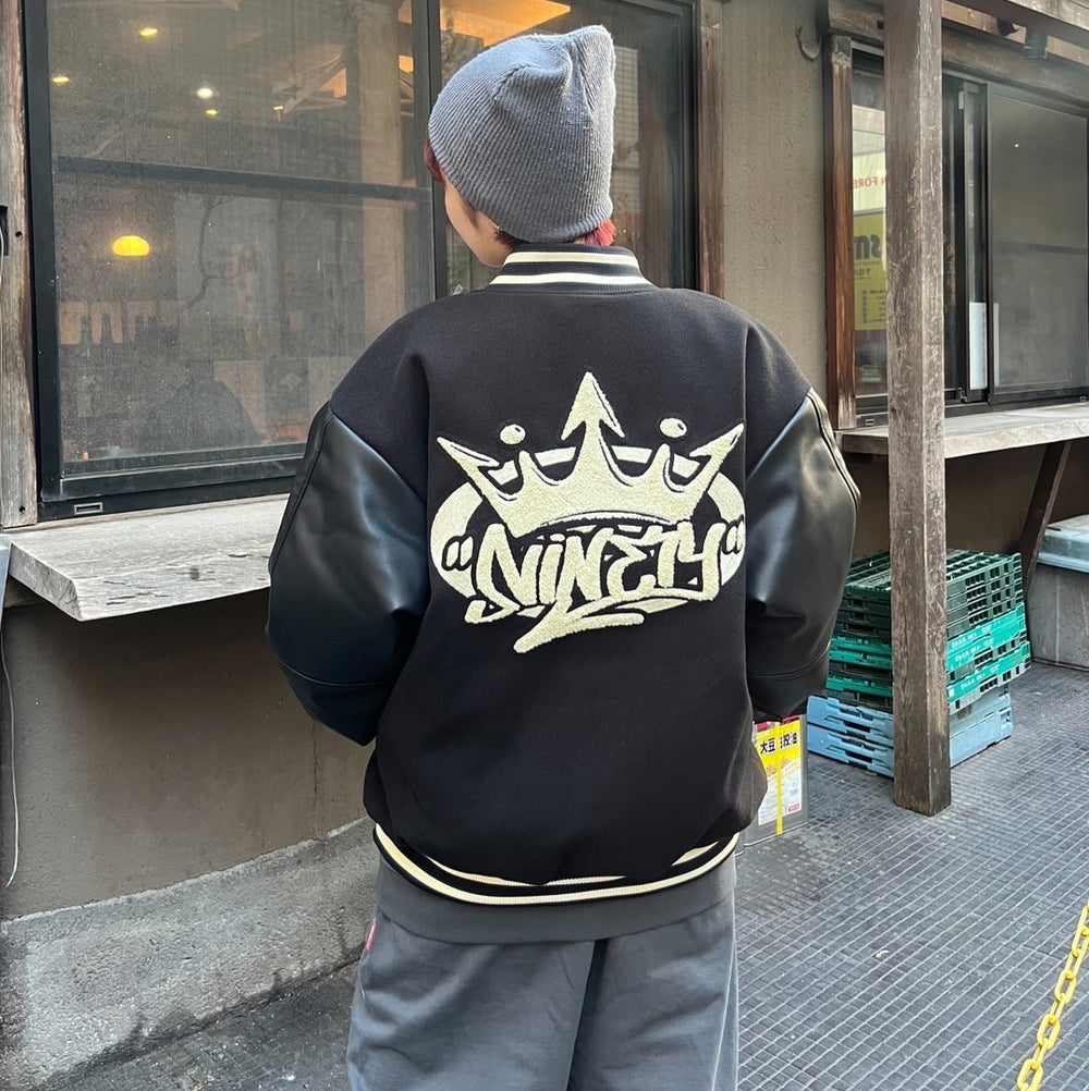 King Logo Classic Stadium Jacket – YZ