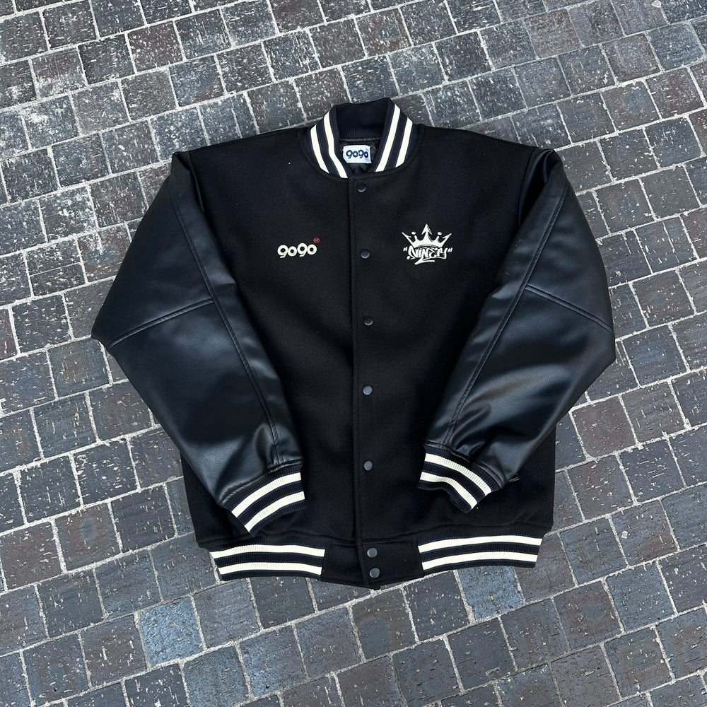 King Logo Classic Stadium Jacket – YZ