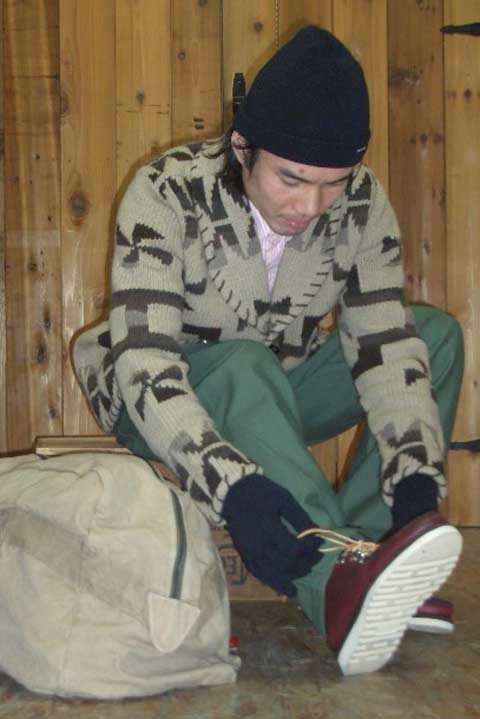 ダブルアールエル カウチンセーター - ZABOU BLOG