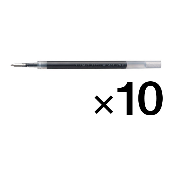 JF－0．5芯 黒 10本セット(0.5mm 黒): 替芯【公式】ZEBRA