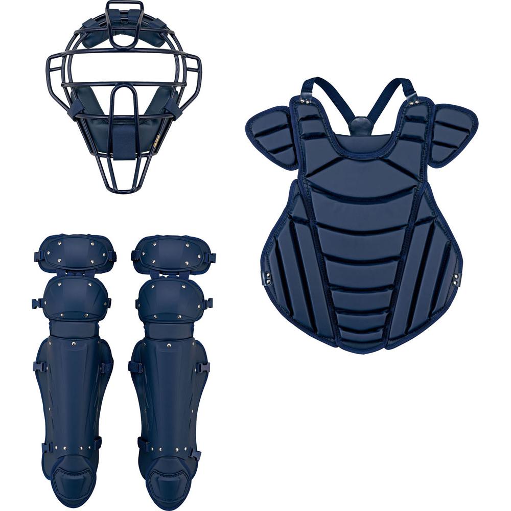 SSK キャッチャー防具一式 ネイビーとホワイト SSK キャッチャー防具