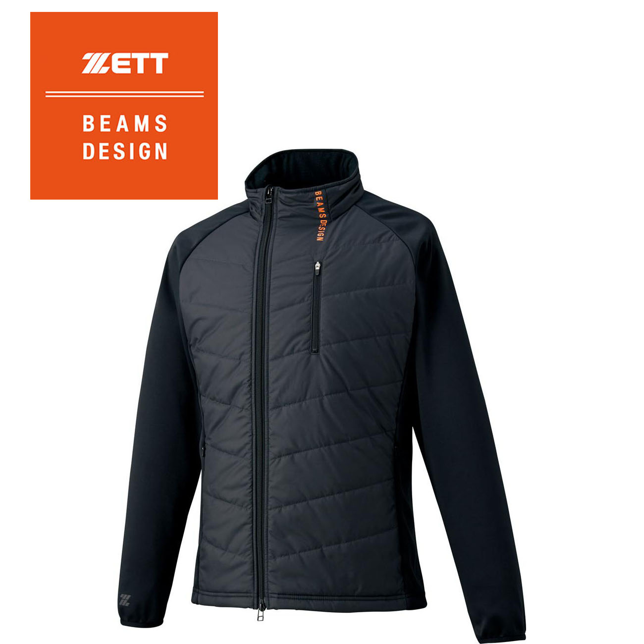 中古 ZETT ポンディングジャケット ブラック M BEAMS 中古 ZETT ポン