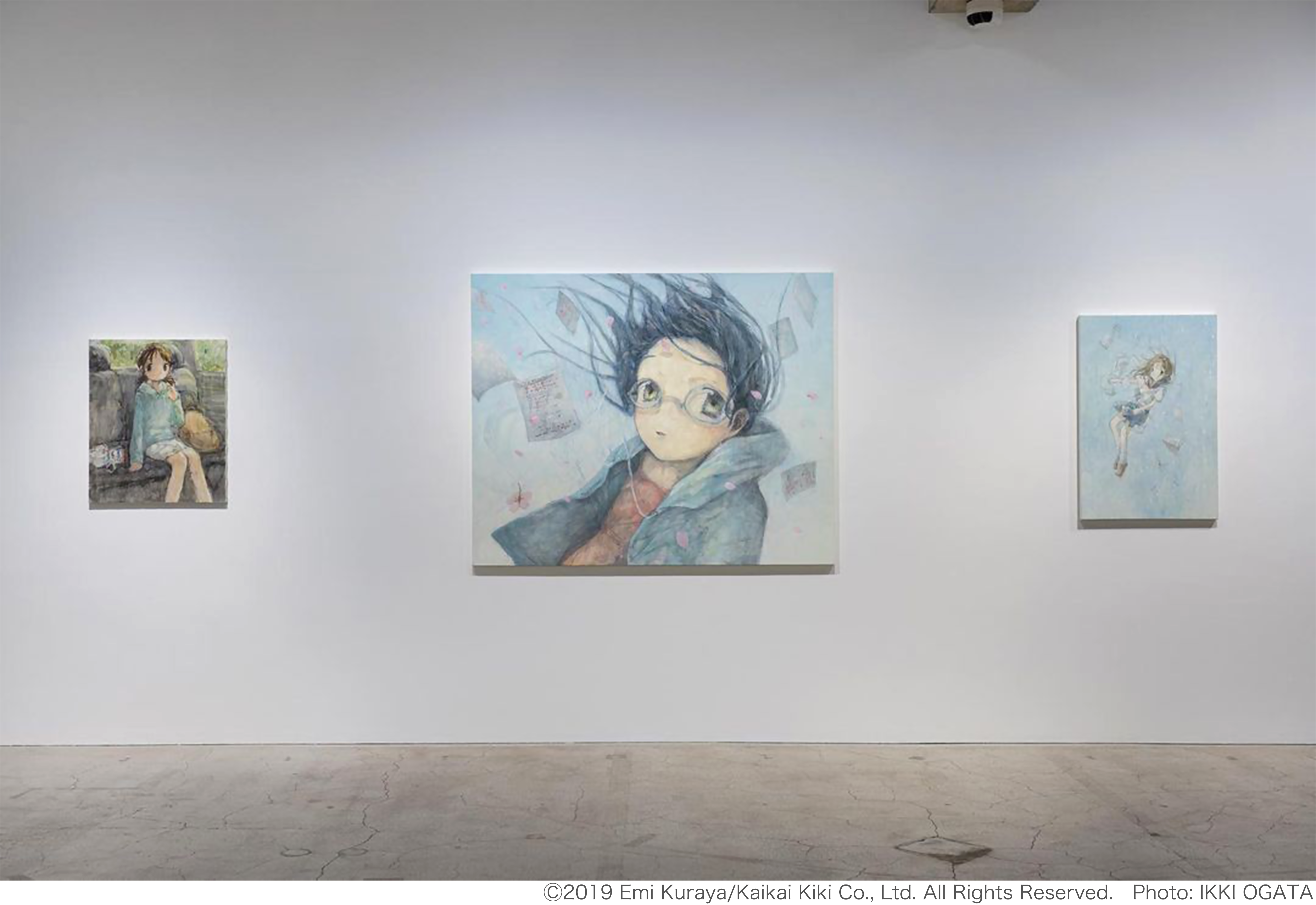 くらやえみ】海の見えるまち サイン入り版画【カイカイキキ】 くらや