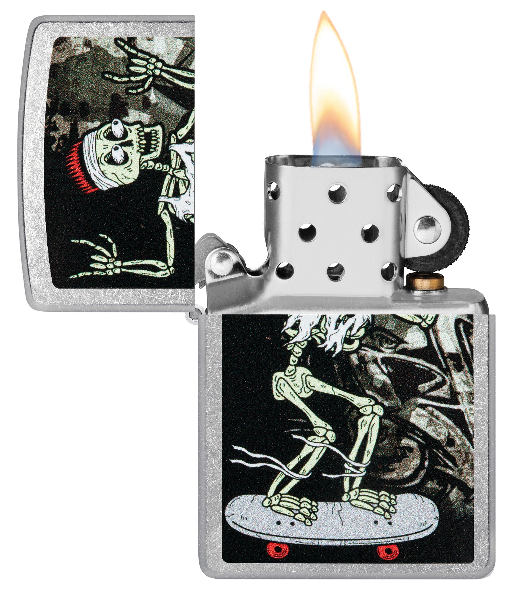 Zippo Skateboard Street Chrome Windproof Lighter – Zippo USA
