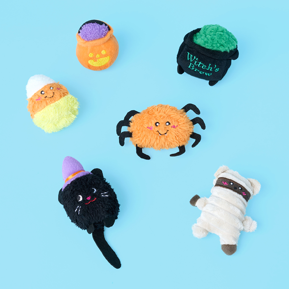 Miniz 6-Pack - Halloween Haunts | ZippyPaws