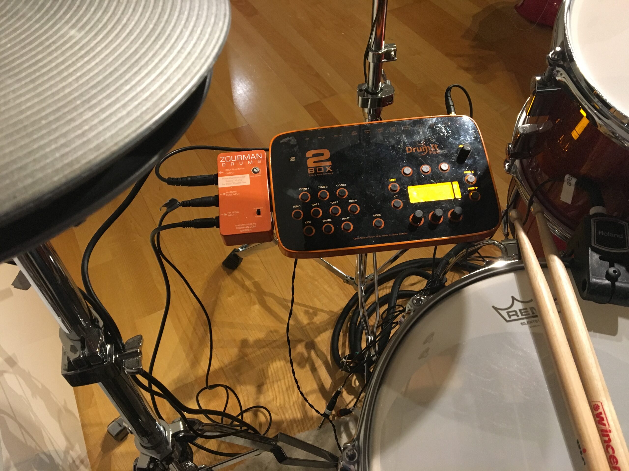 Roland VH-12 ハイハット ② Roland VH-12 V Hi-Hat Cymbal | zZounds