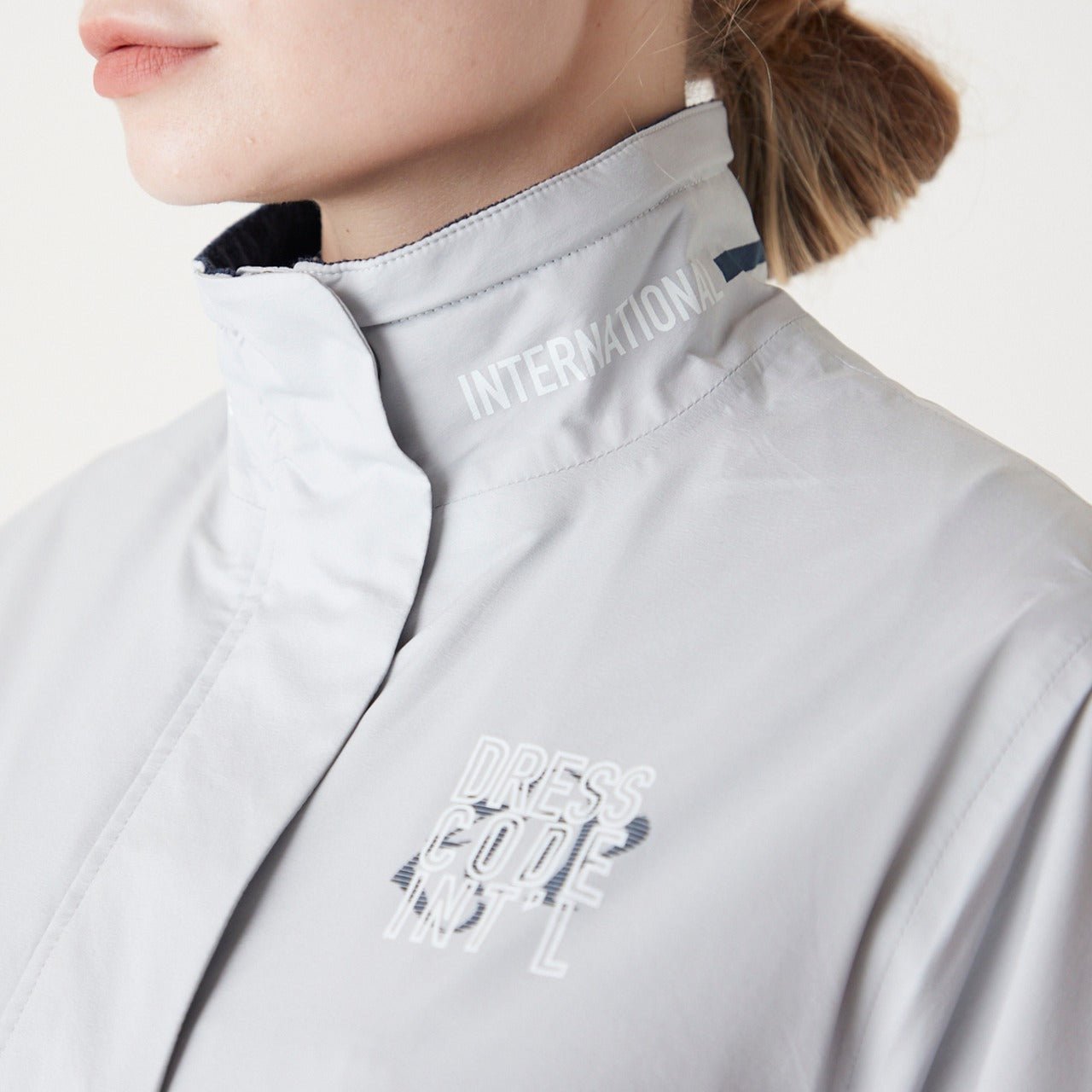 WOMEN レインウェア ライトグレー