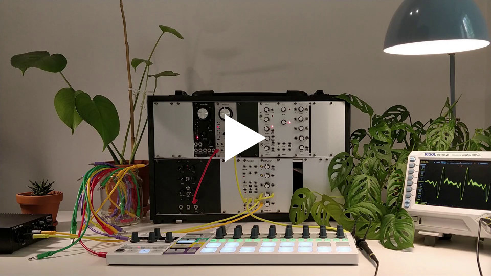 Zlosynth Instruments Achordion (Black) - Eurorack Module on