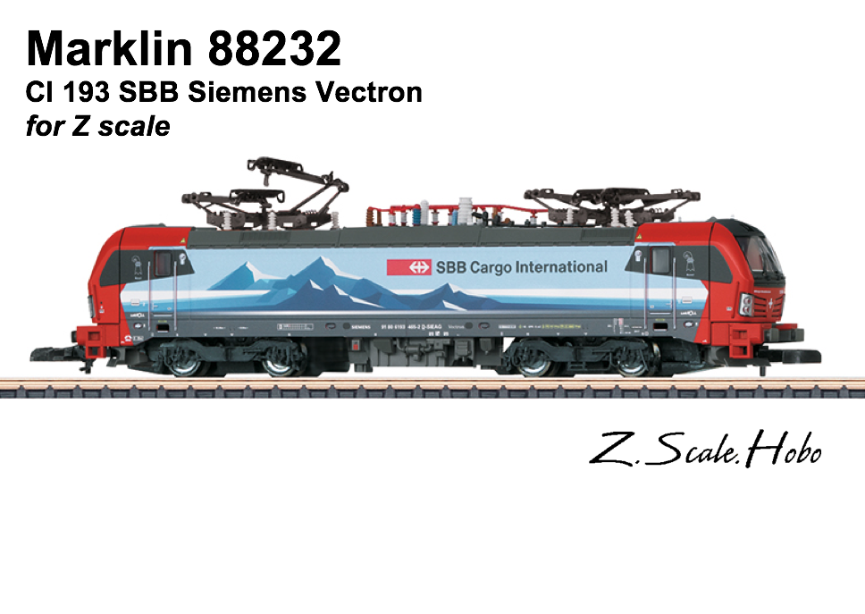 MARKLIN 88232 Cl 193 SBB: z.scale.hobo