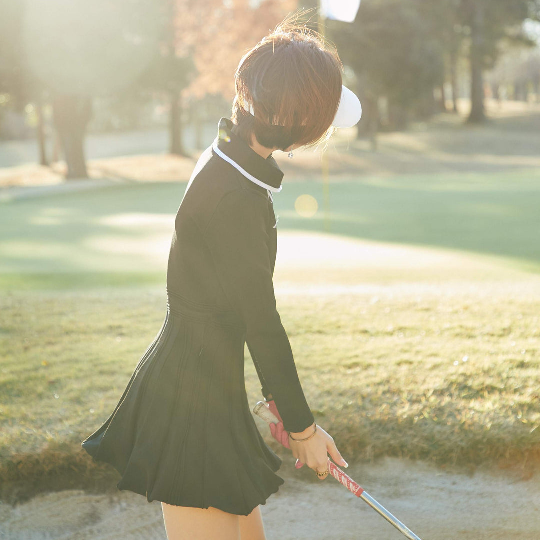 エアリーニットプリーツワンピース – ACEANDRARE