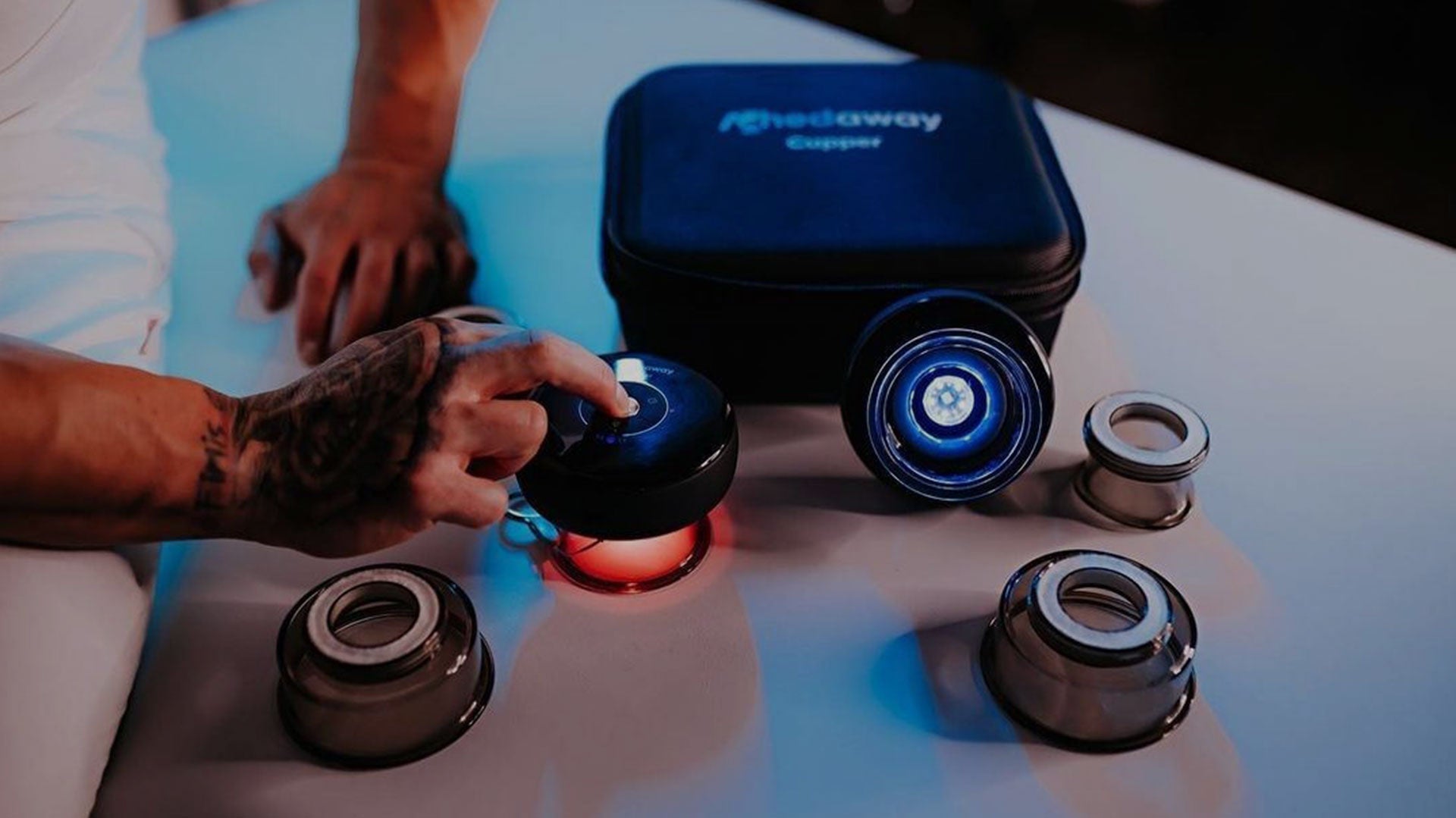 Achedaway Cupper - The Smart Cupping Therapy Massager (3 Pairs)