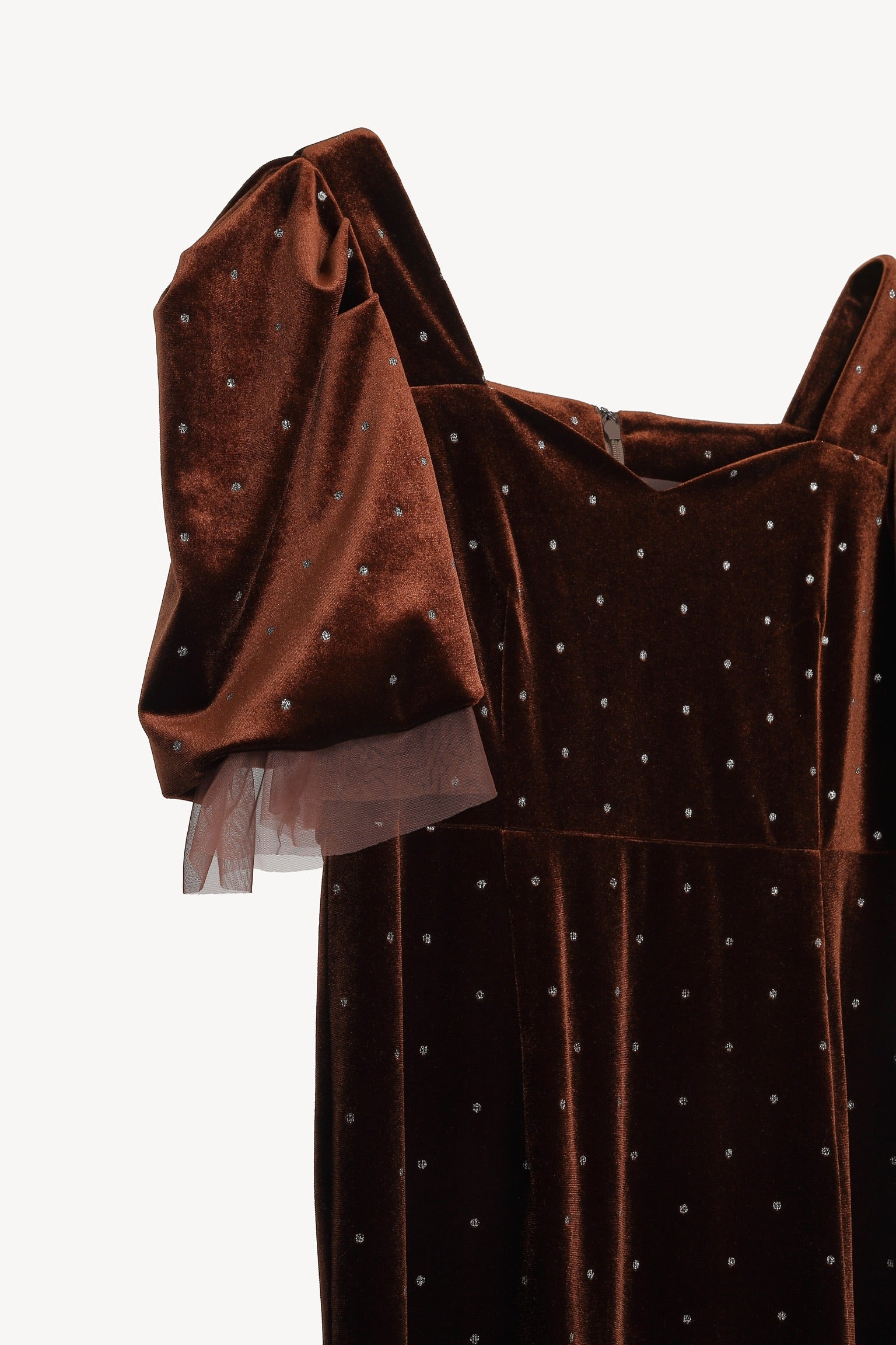 bijou dot velours dress – Acka online store