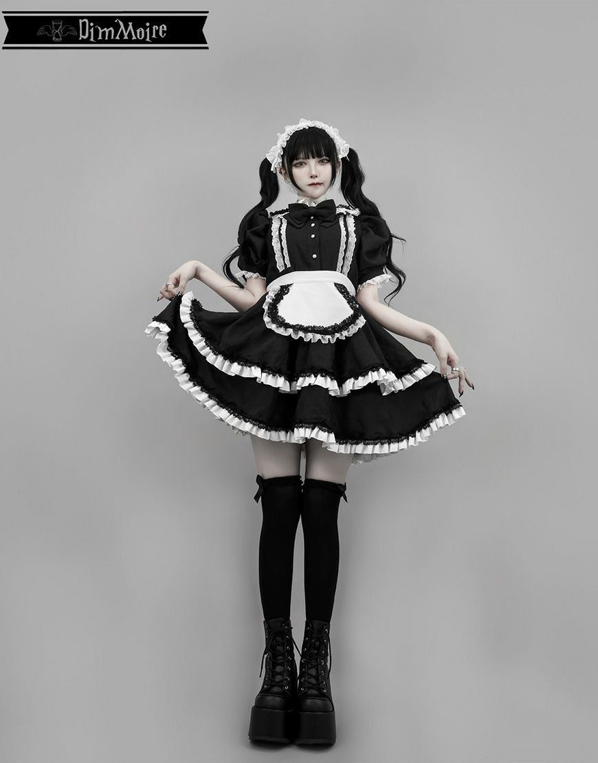 DimMoire【ディムモアール】絶メイドワンピースII/Black