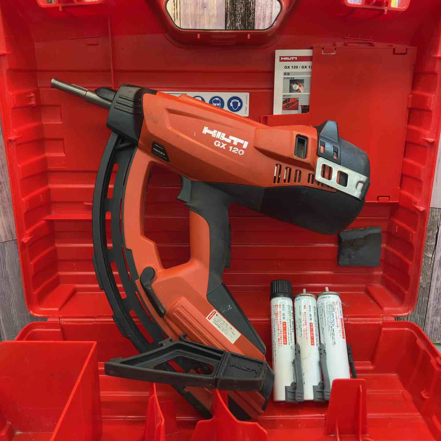 ◇ヒルティ(HILTI) ガス式鋲打機 GX120【八潮店】 – アクトツール