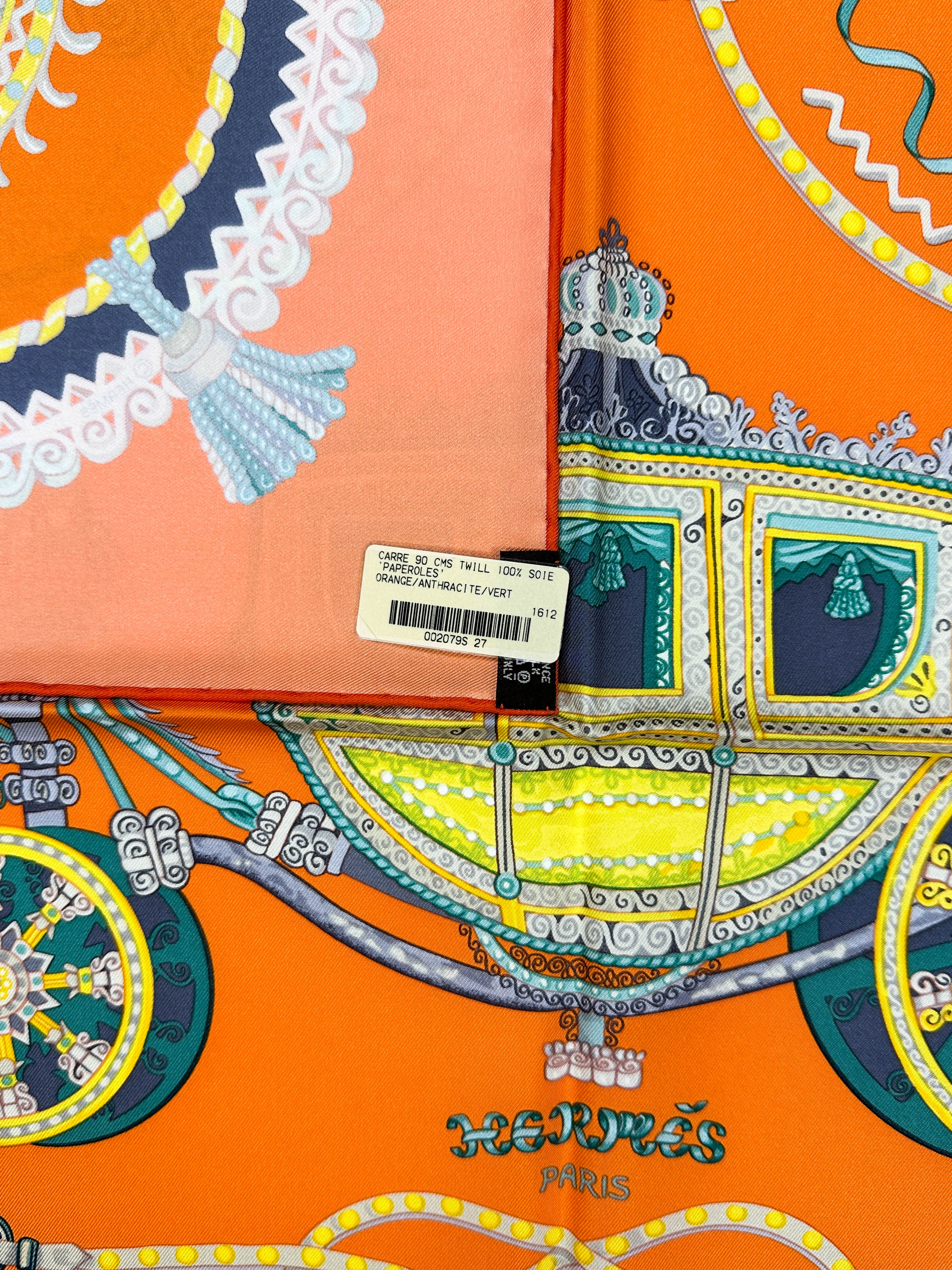 Hermès Paperoles 90