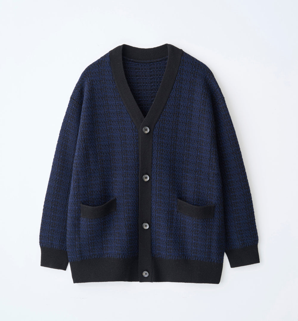 OVERSIZED TWEED KNIT CARDIGAN – ABYTS