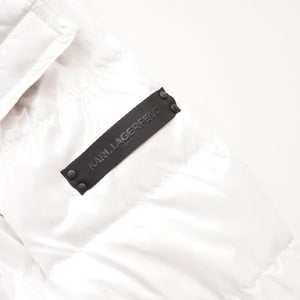 KARL LAGERFELD PARIS カールラガーフェルドパリス ホワイトダウン