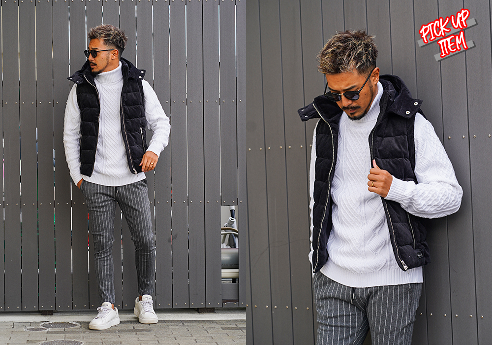 黒ベスト着回し特集｜adamsJUGGLER （アダムスジャグラー） 公式