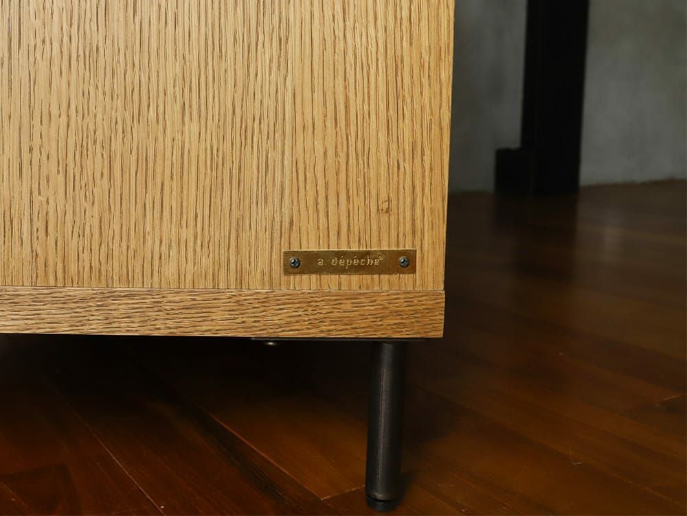 送料無料】カデル スライドガラスキャビネット ロー - a.depeche