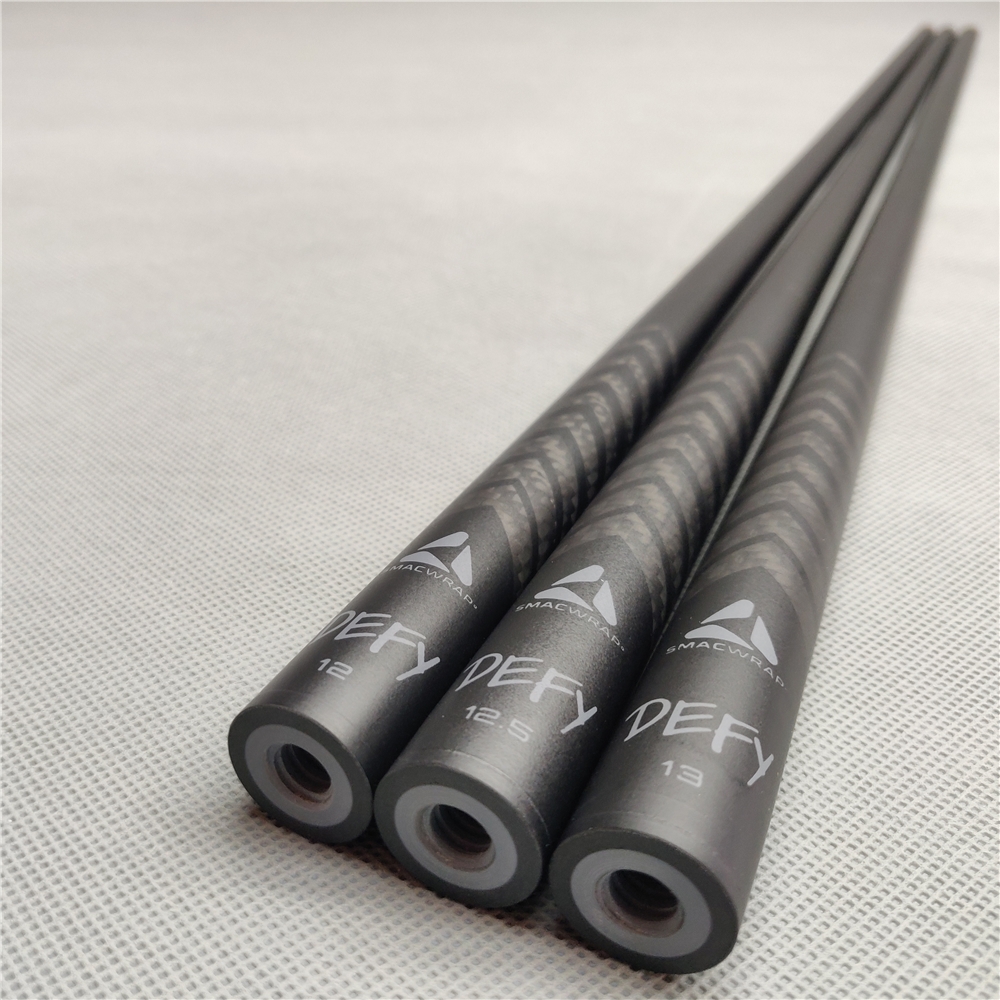 とらわれ炭素繊維0.843インチシャフト12ミリメートル12.5ミリメートル