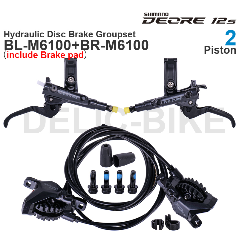 SHIMANO DEORE M6100 油圧ディスク ブレーキ グループセット、M6100