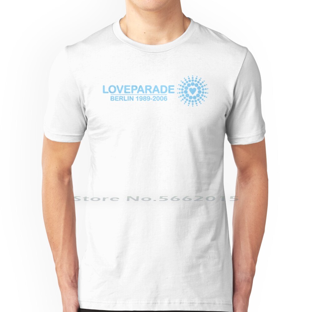 Loveparade , Berlin T Shirt 100% Cotton Loveparade Berlin Love