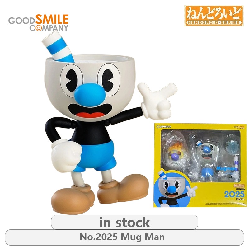 GSC Original Nendoroid Cuphead Series No.2025 Mug Man\No.2024 Tea