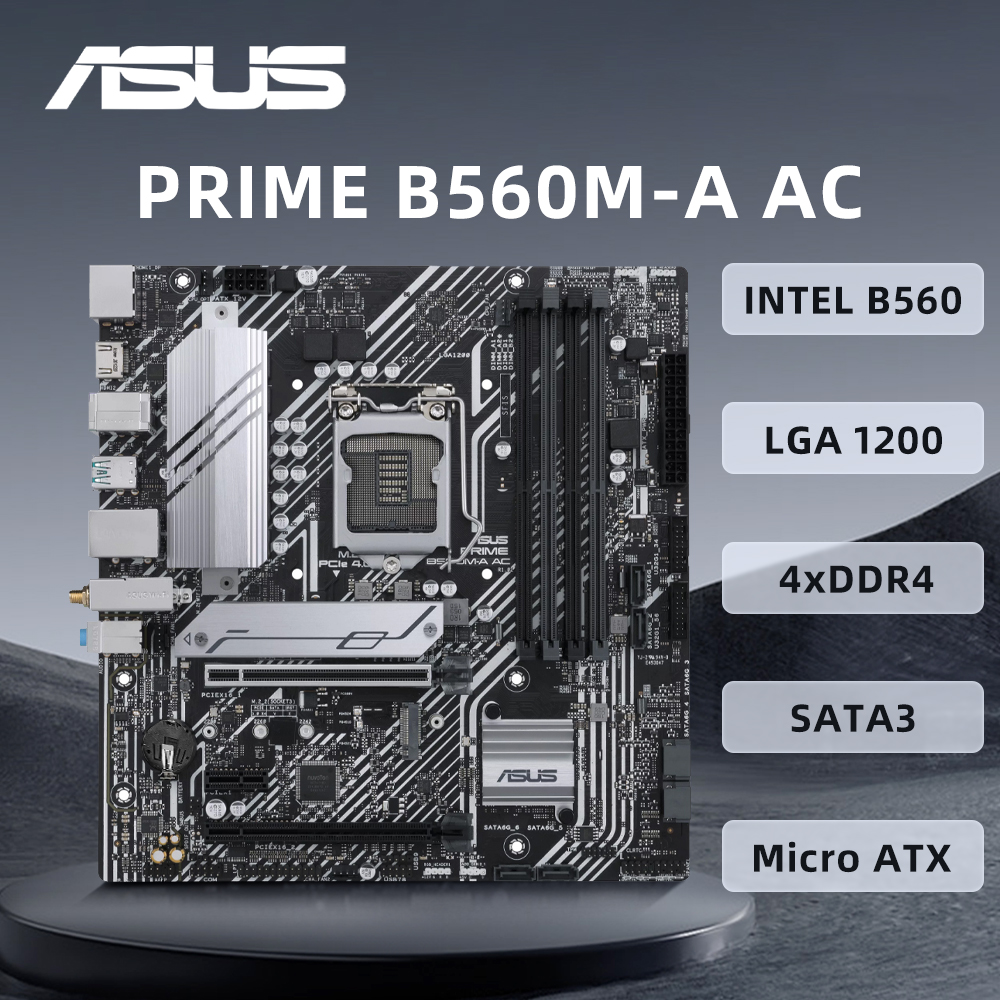 ASUS PRIME B560M-A + Intel Core i5-10400 PRIME B560M-A