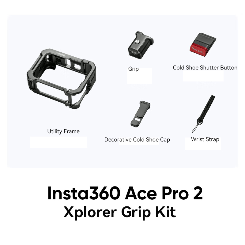 Insta360 Ace Pro 2/Insta360 Ace Pro Xplorer グリップキット カメラ