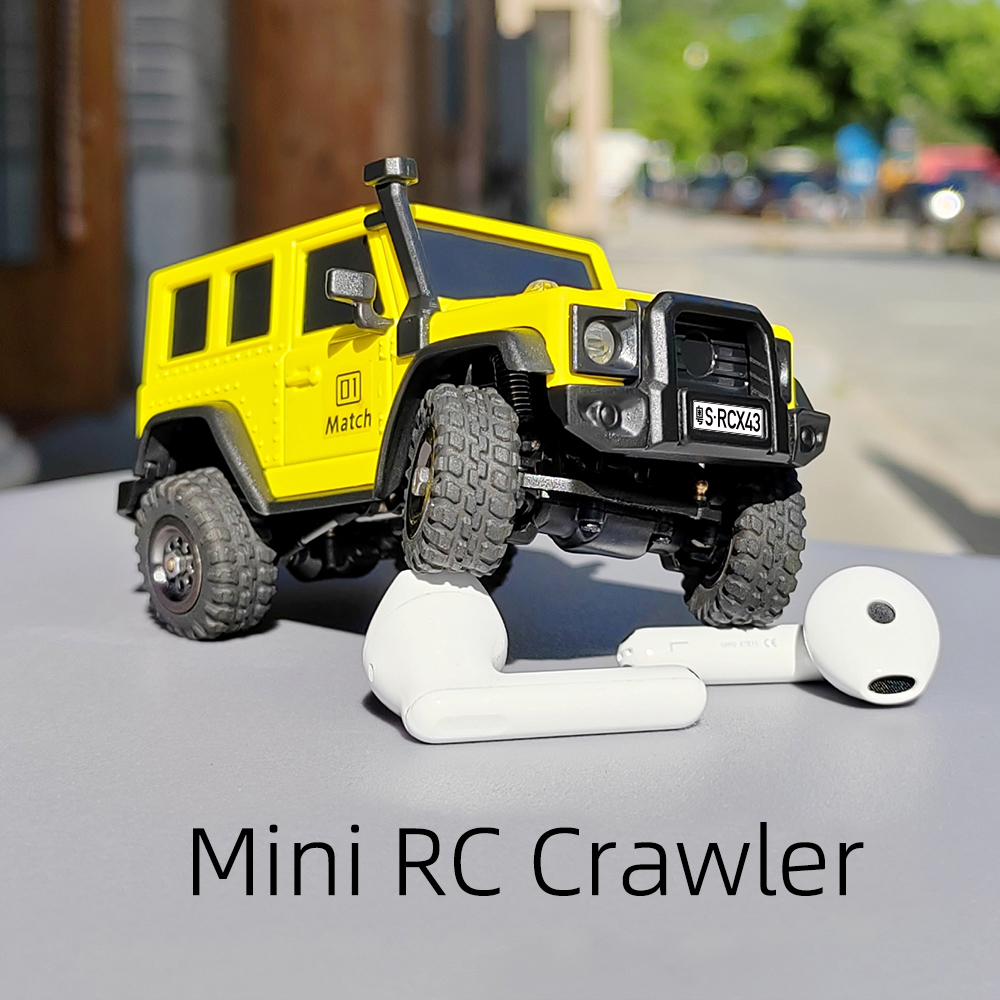 LDARC 1:43 Scale Mini RC Crawler RTR RC Rock Truck X43 4x4 2.4GHZ