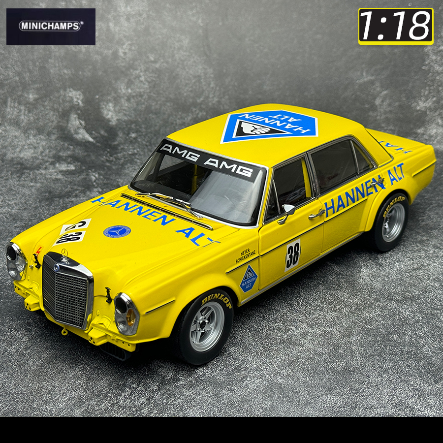 MINICHAMPS CLDC Diecast model 1:18 300SEL 6.8-1971 Classic car