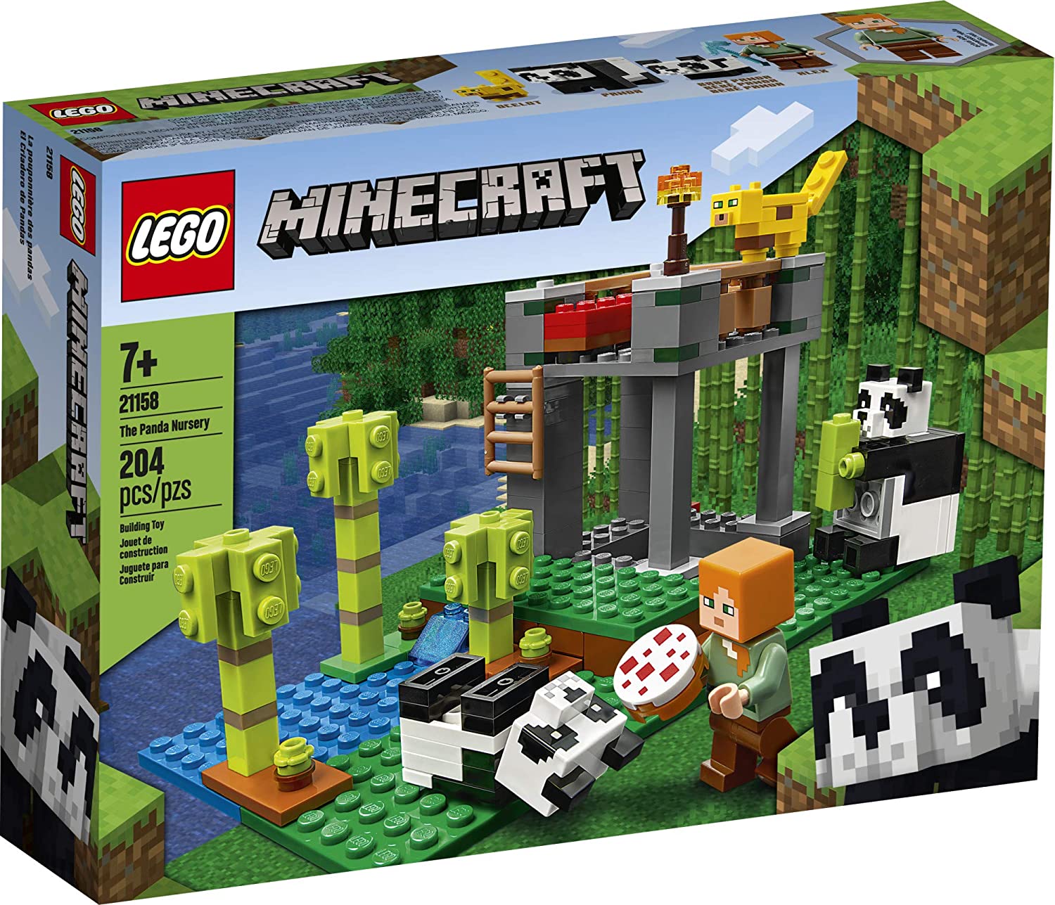 LEGO® Minecraft 21158 The Panda Nursery (204 pieces) – AESOP'S FABLE