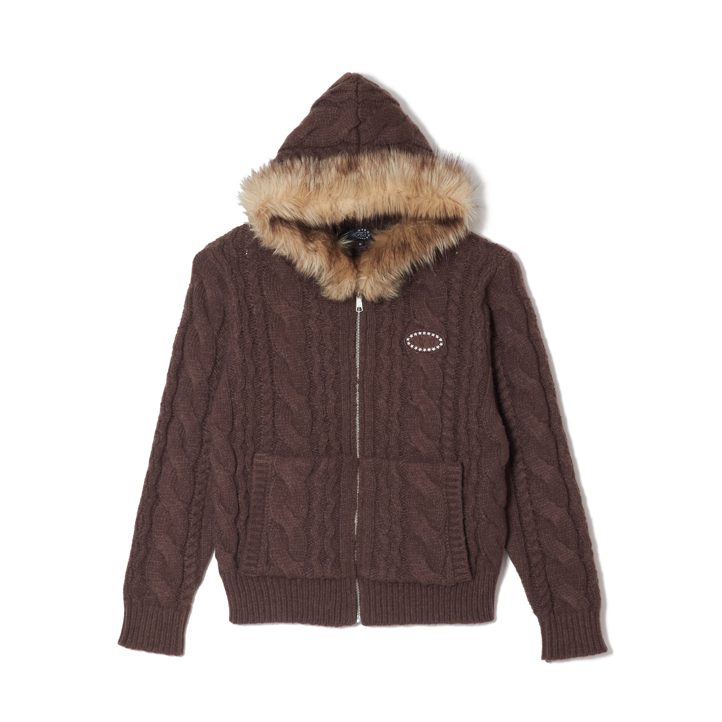 FUR ALAN KNIT HOODIE – AFB