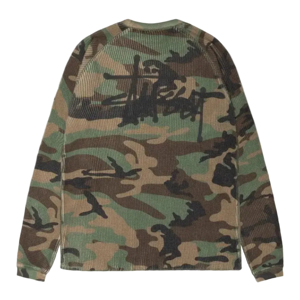 Stussy Basic Thermal Woodland Camo – AFV Clothes