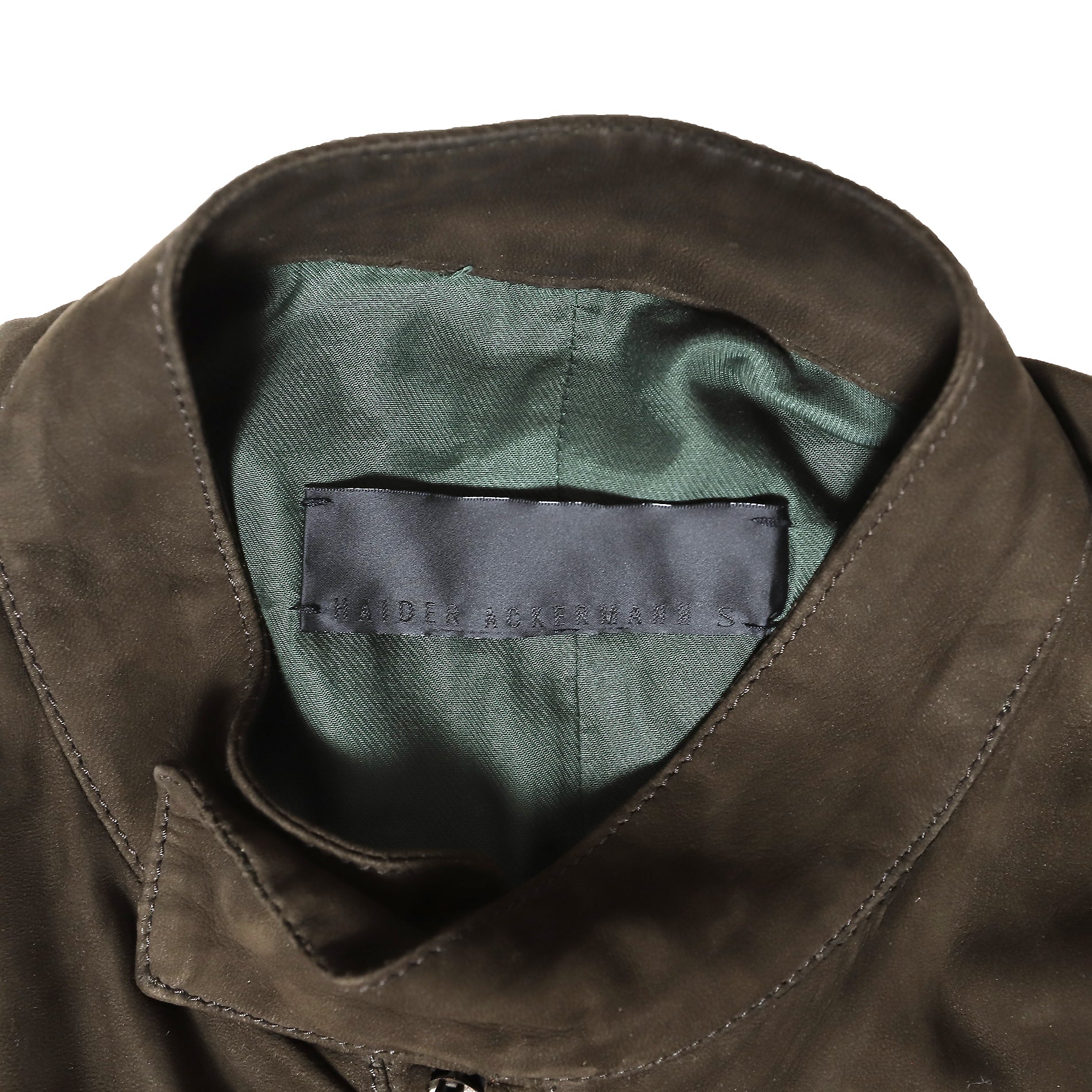 Haider Ackermann SS15 Double Layer Leather Jacket - Ākaibu Store