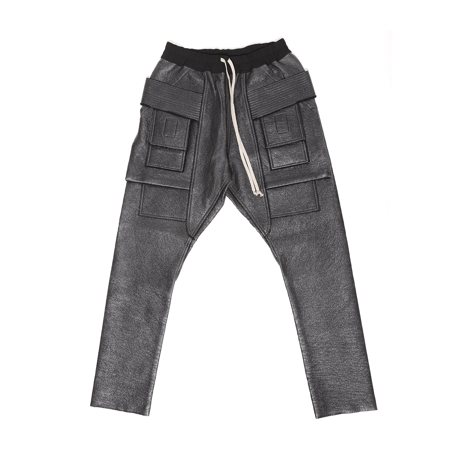 Rick Owens DRKSHDW FW19 Coated Creatch Cargo Pants - Ākaibu Store
