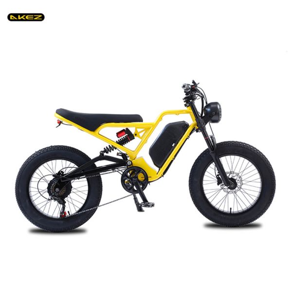 AKEZ 20*4.0 Fat Tire All Terrain E Scooter Bike-AKEZ Official Store