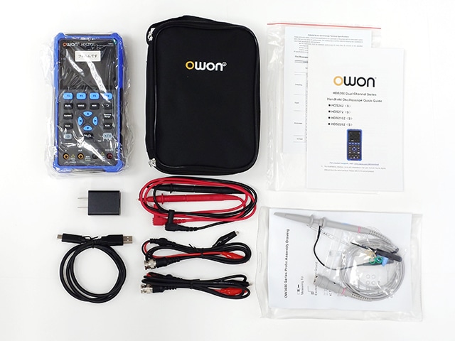 ハンドヘルドオシロスコープ&デジタルマルチメーター&ファンクション