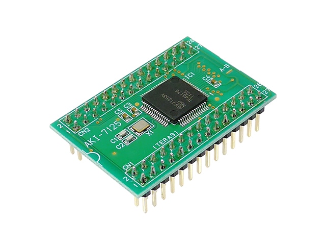 SH7125Fマイコンボード(コネクター実装済): 開発ツール・ボード 秋月