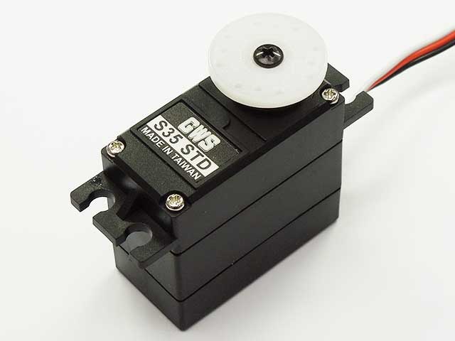 GWS 360°連続回転サーボ(ローテーションサーボ) S35 STD (GWSV0008A