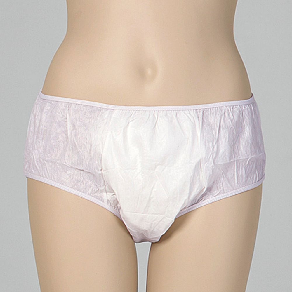 63-5576-01 ディスポパンツ 男性用 ホワイト 100枚入 053205 【AXEL